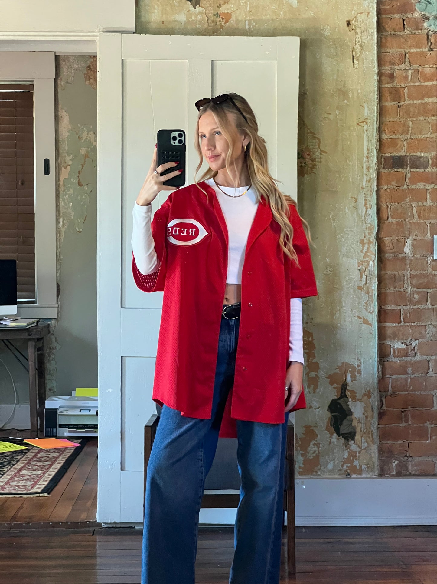 Vintage Cincinnati Reds Jersey