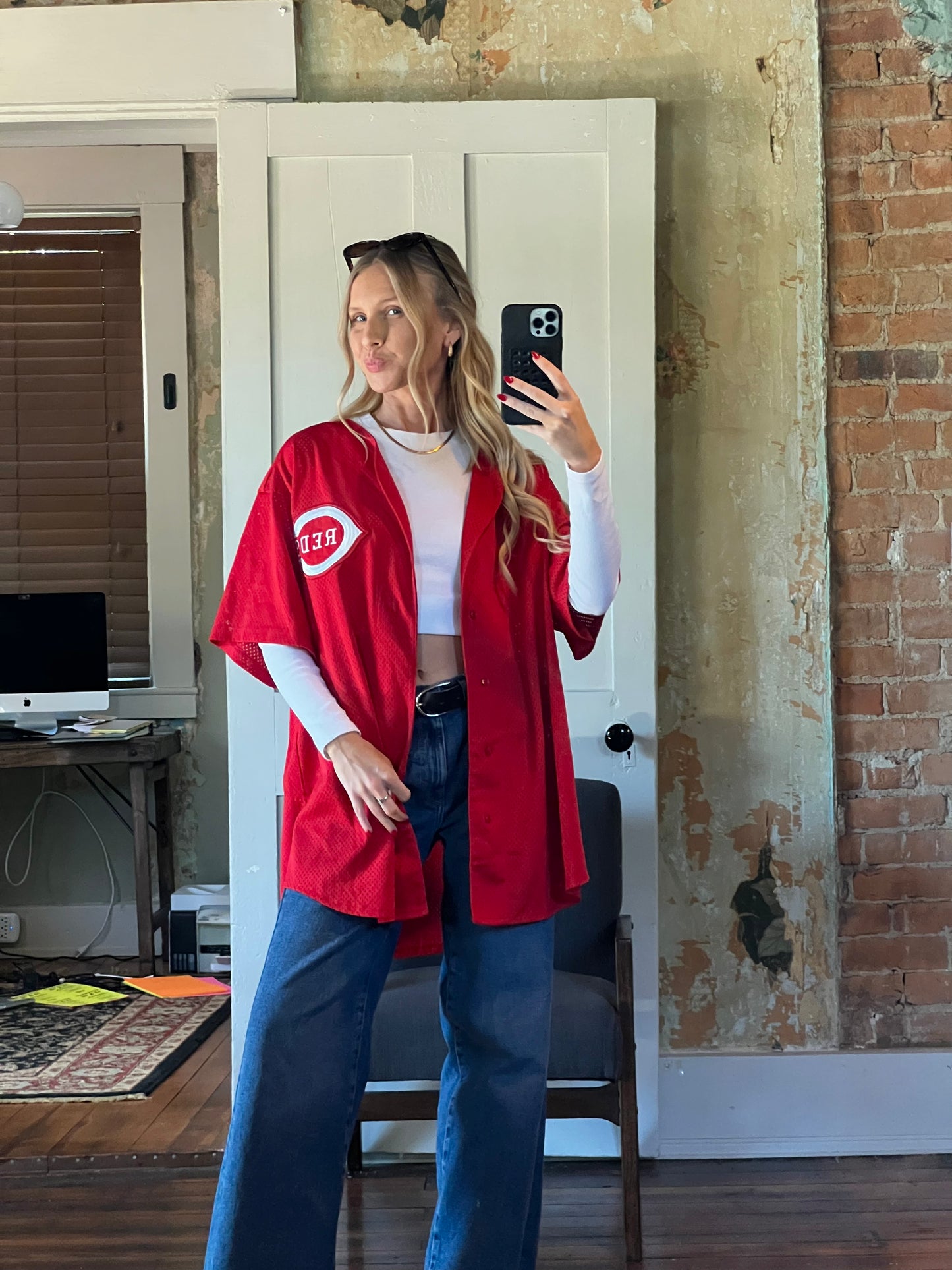 Vintage Cincinnati Reds Jersey