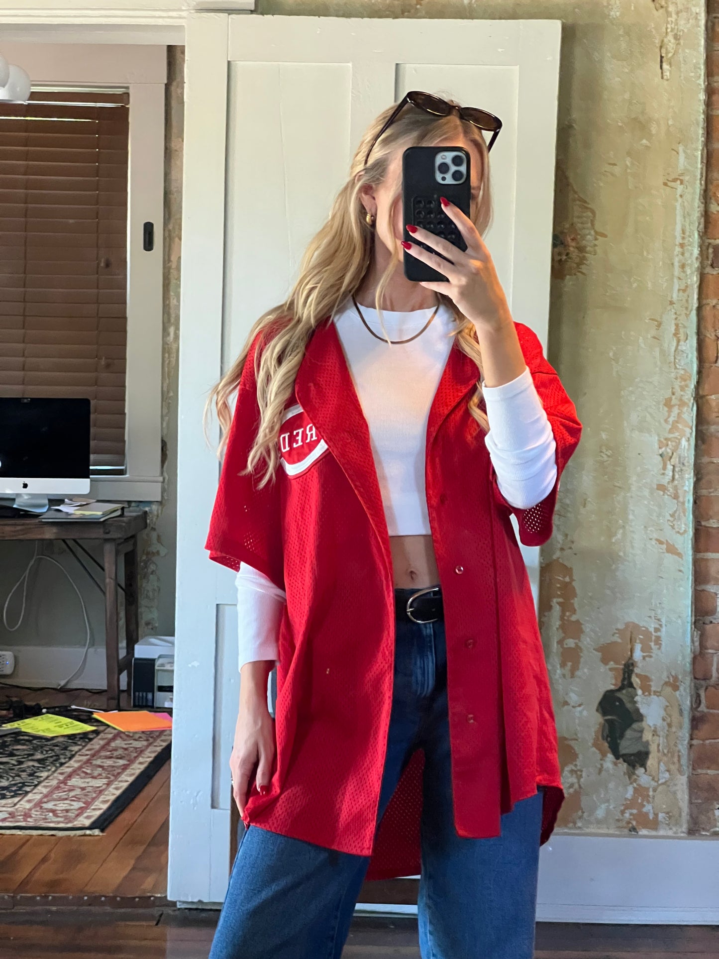Vintage Cincinnati Reds Jersey