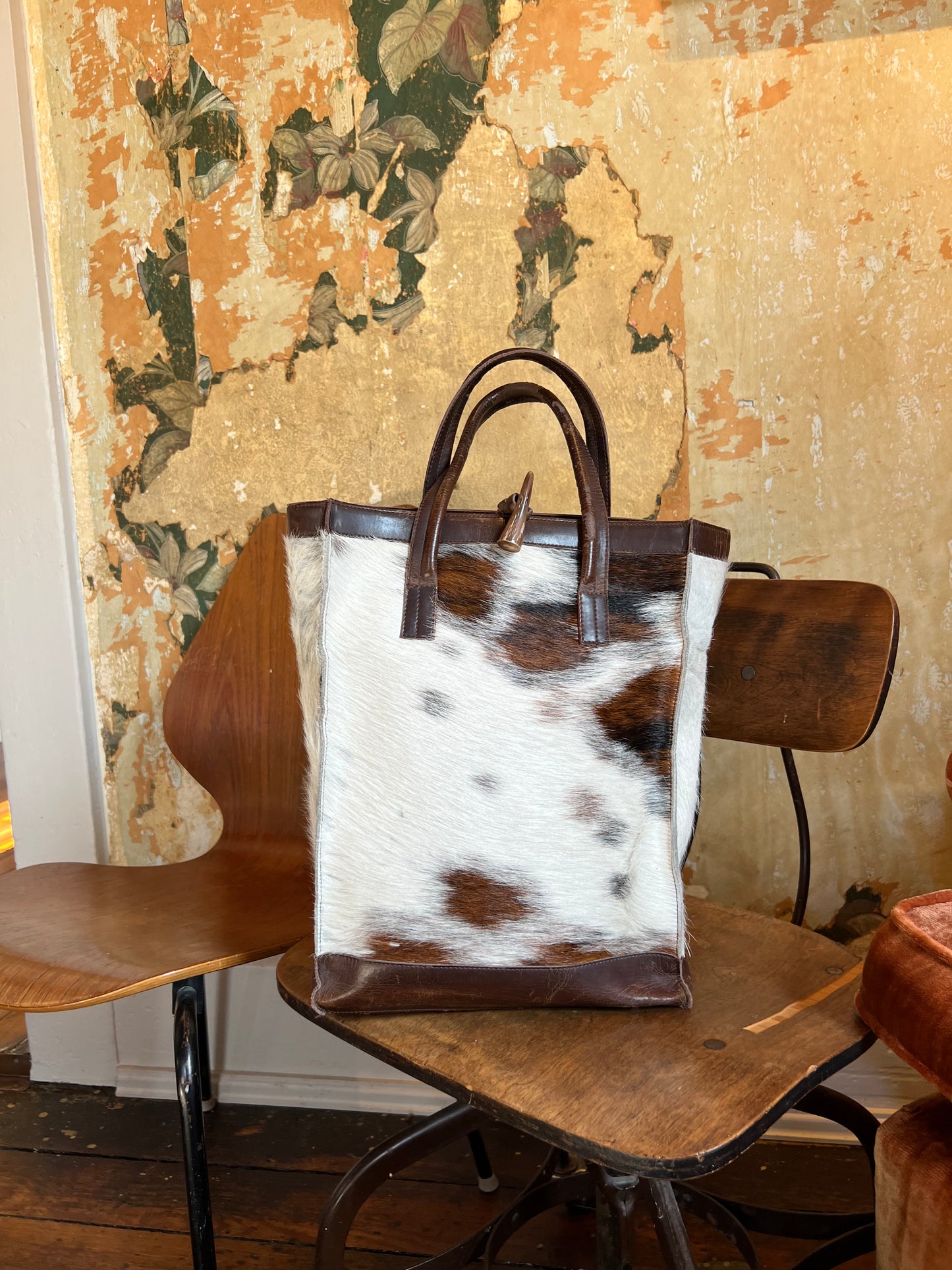 Vintage Jamin Puech Cowhide Bag