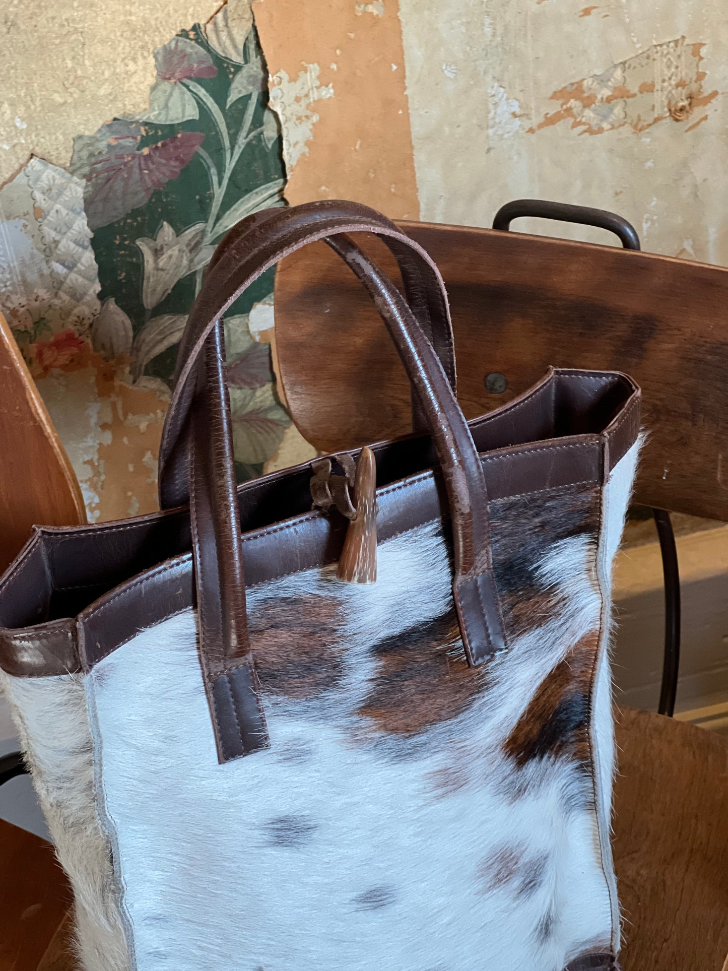 Vintage Jamin Puech Cowhide Bag