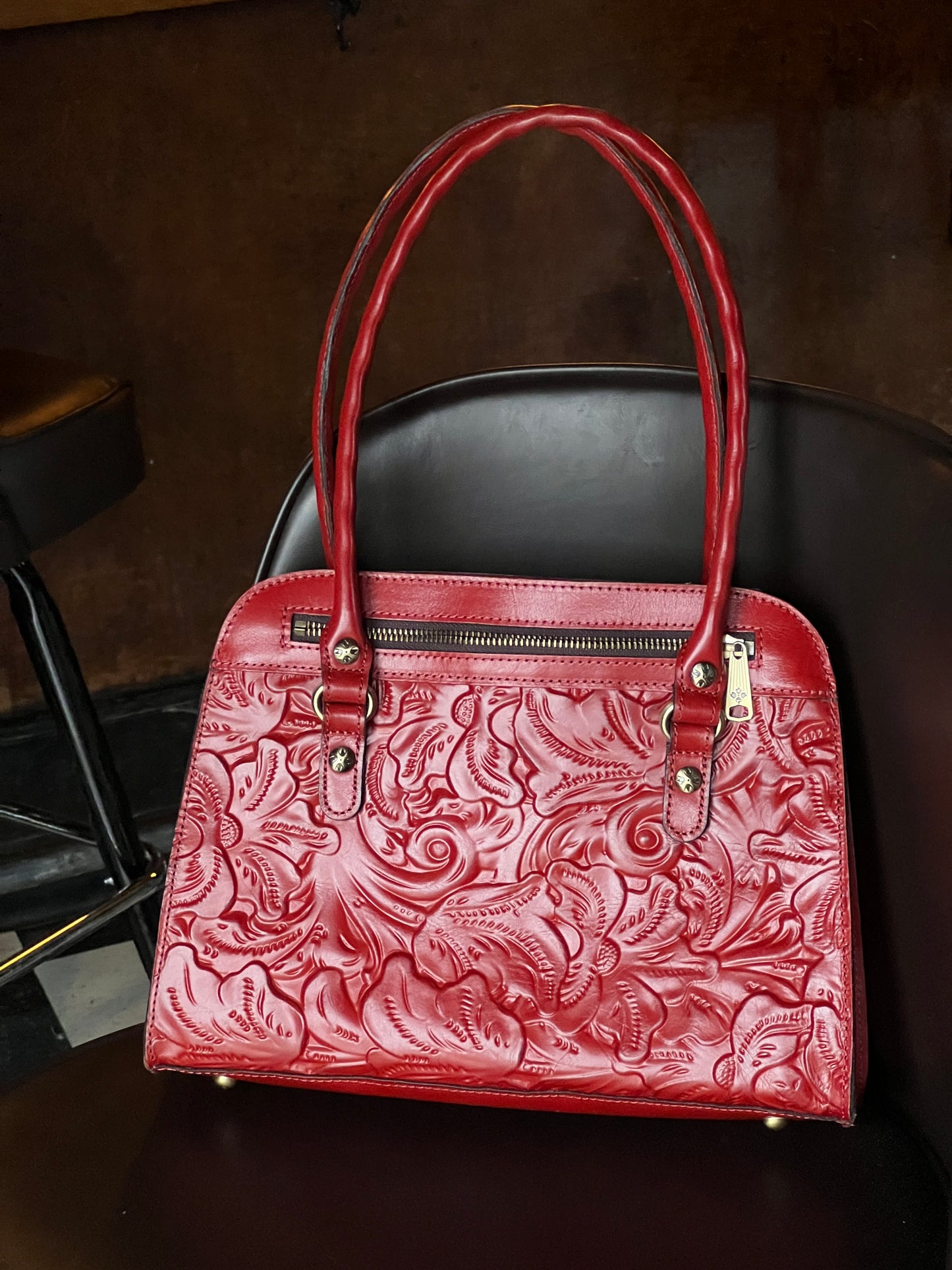 Vintage Patricia Nash Leather Bag