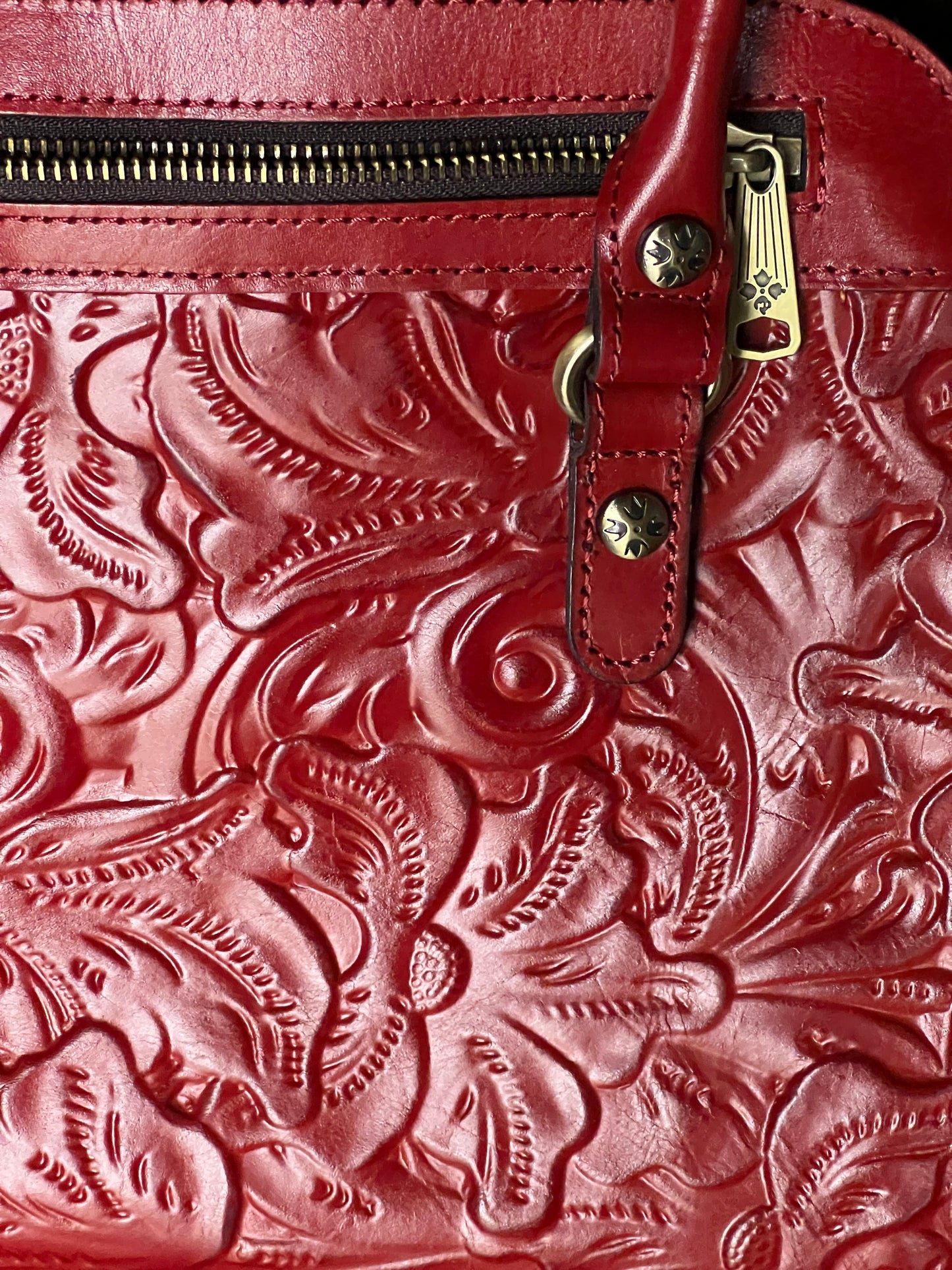 Vintage Patricia Nash Leather Bag