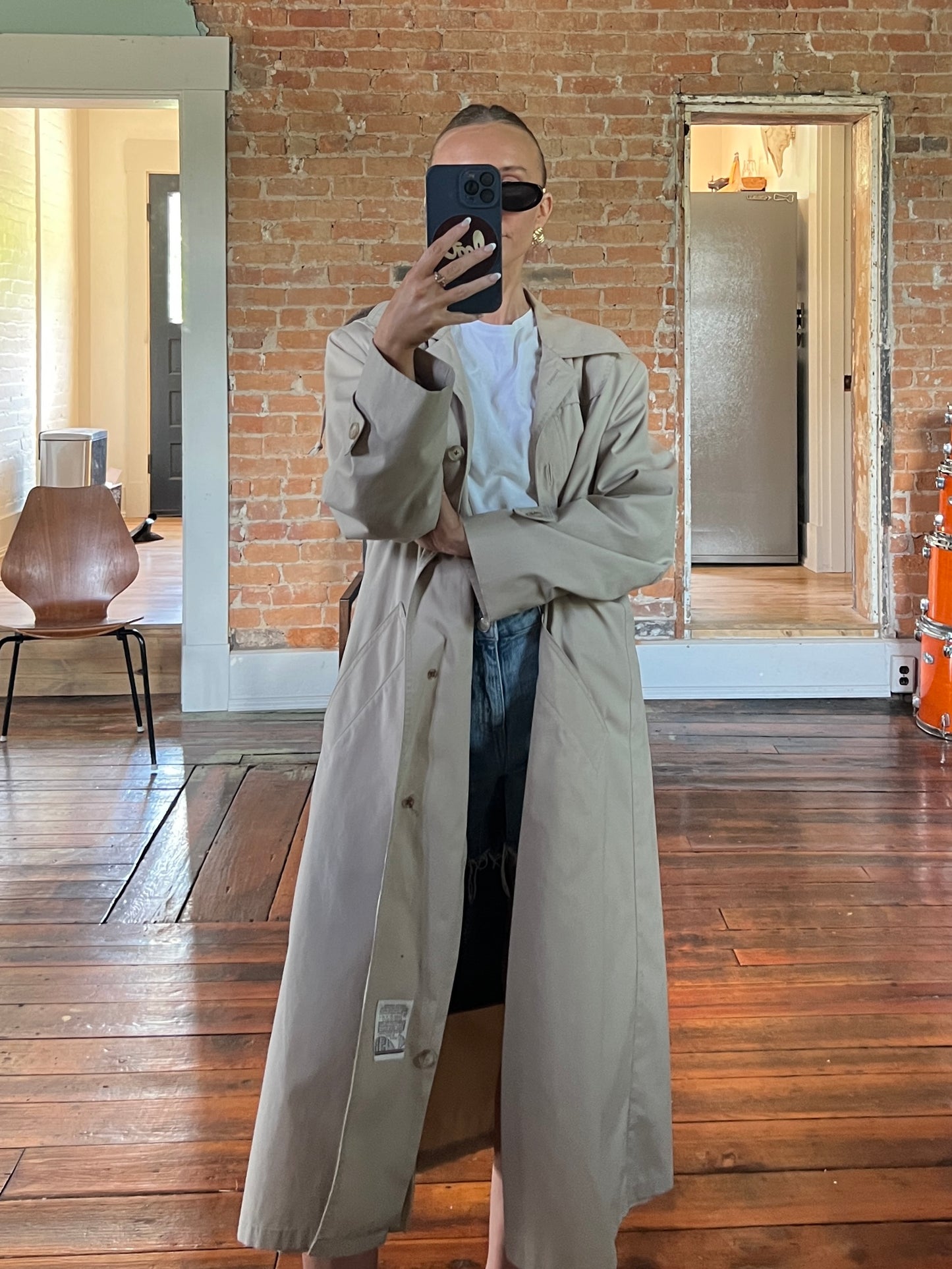 Vintage John Weitz Trench Coat