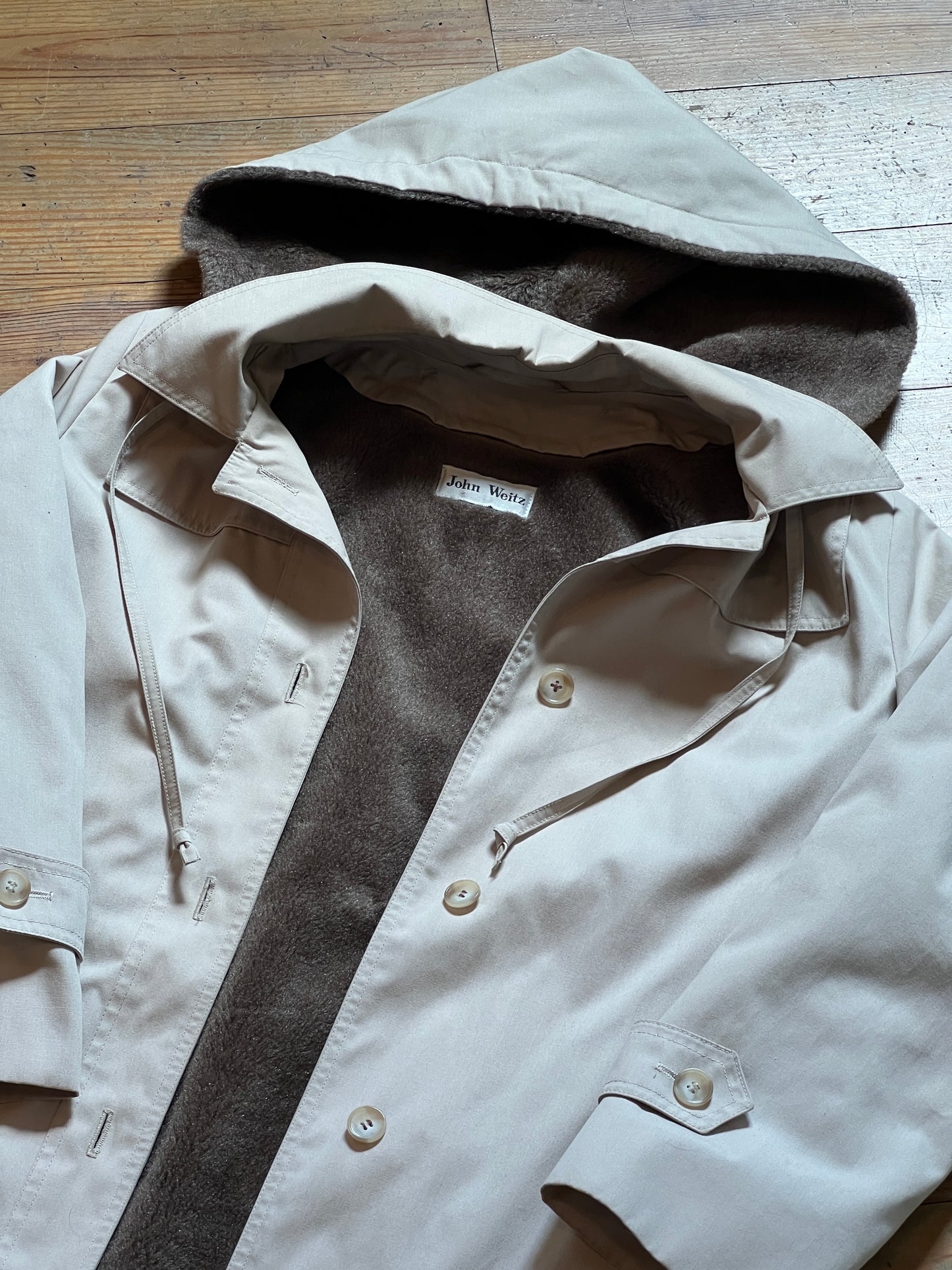 Vintage John Weitz Trench Coat