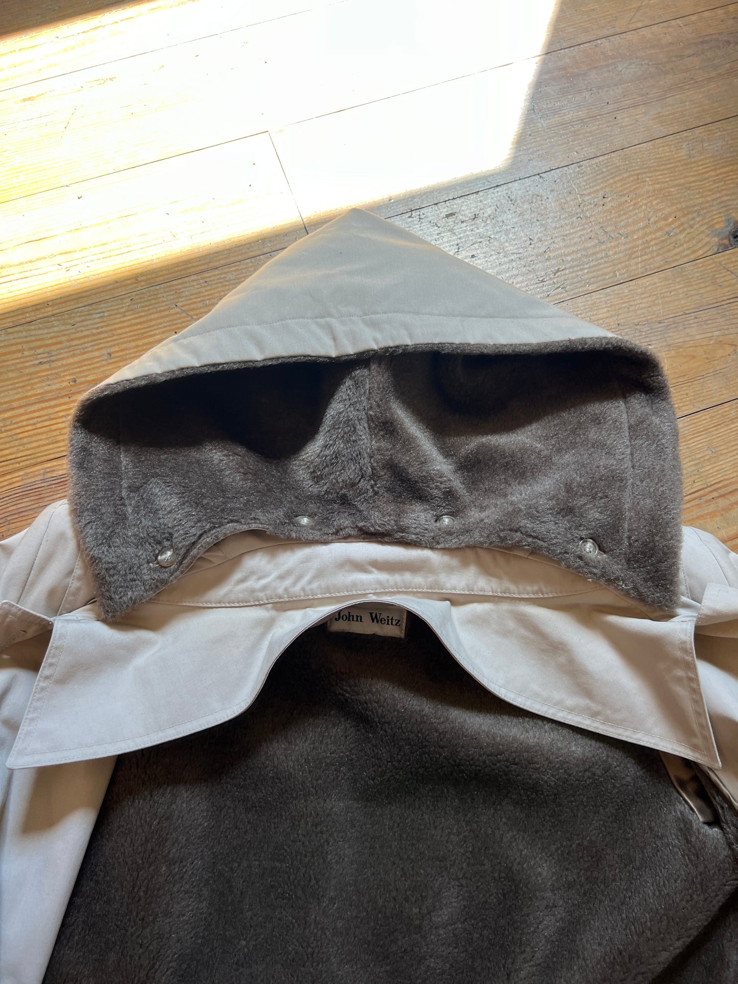 Vintage John Weitz Trench Coat