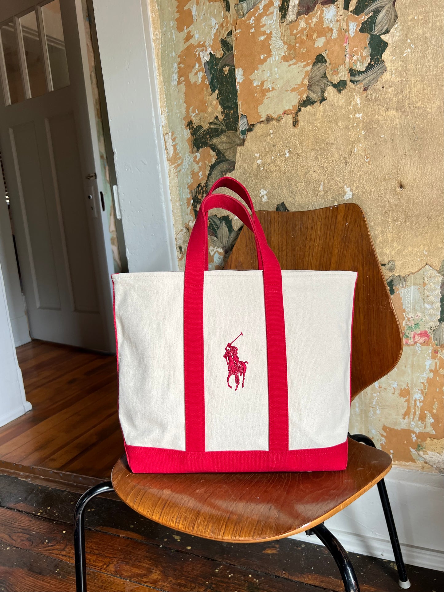 Vintage Ralph Lauren Canvas Tote
