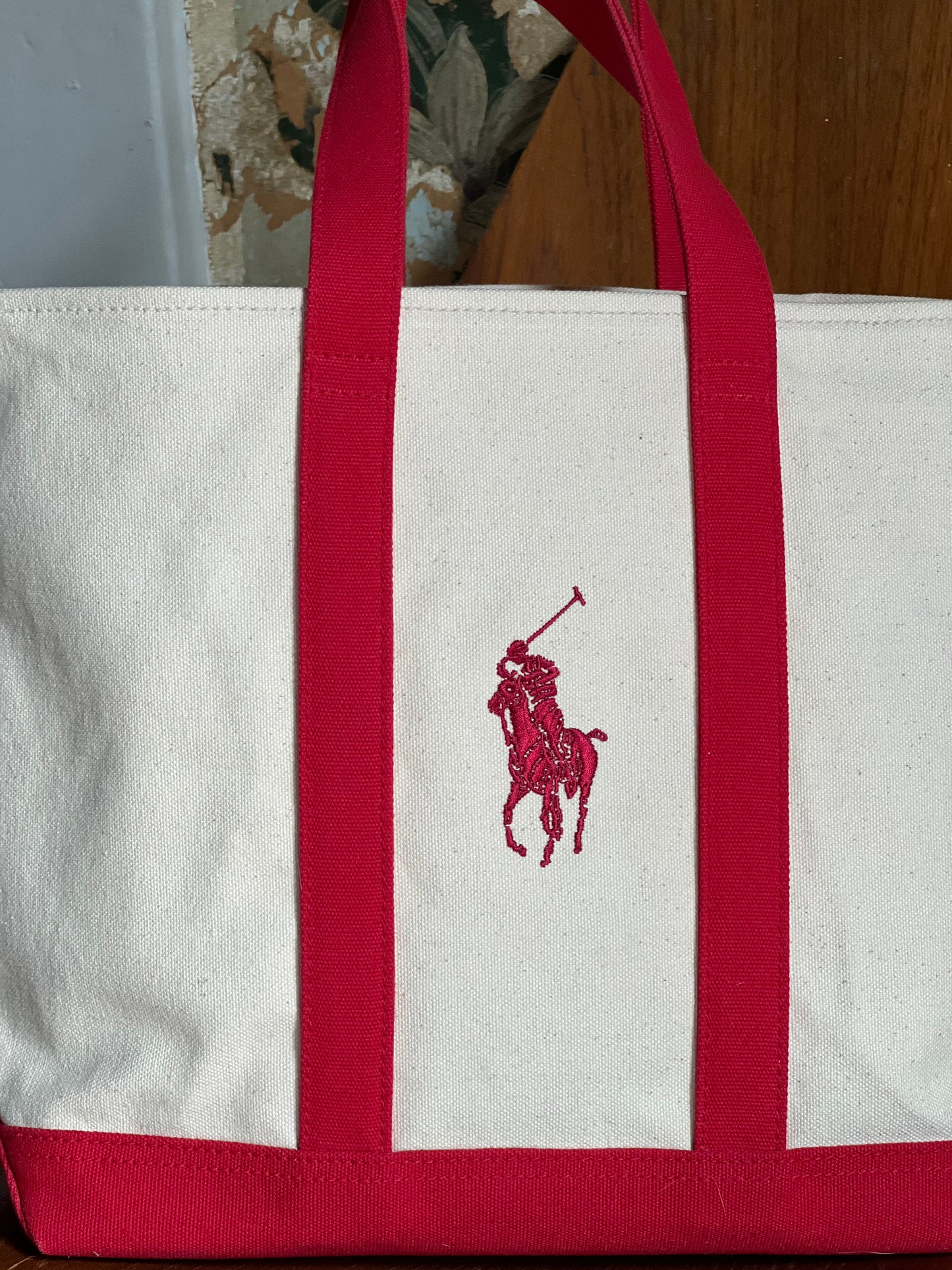 Vintage Ralph Lauren Canvas Tote
