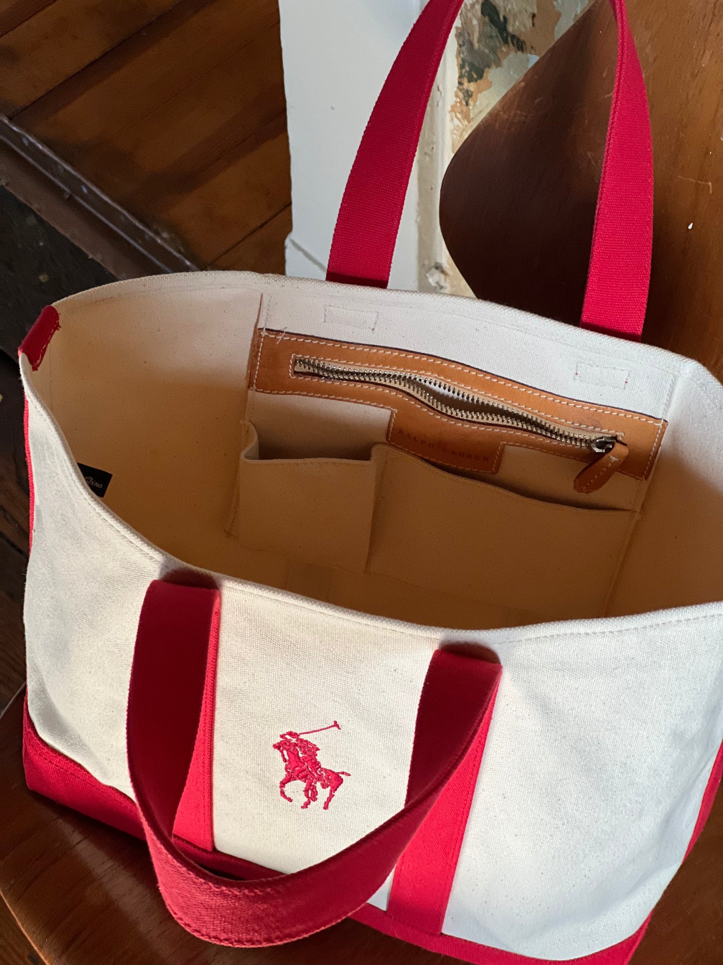 Vintage Ralph Lauren Canvas Tote